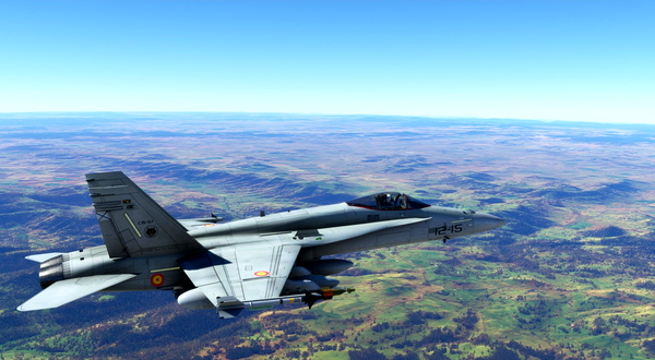 F/A-18A Hornet SASF Ala 12 12-15 - for Microsoft Flight Simulator