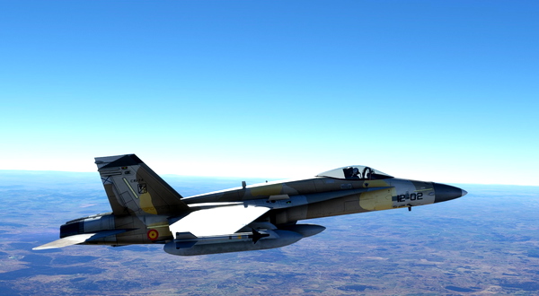 F/A-18A Hornet SASF Ala 21 Aggressor - for Microsoft Flight Simulator