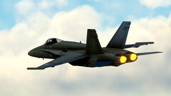 F/A-18C Legacy Hornet Finnish Air Force | HN-408 (4K) - for Microsoft Flight Simulator