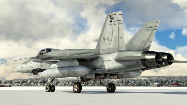 F/A-18C Legacy Hornet RCAF 409, 410, 416, 433 & 440 SQN Bundle (5 Liveries) (4K) - for Microsoft Flight Simulator