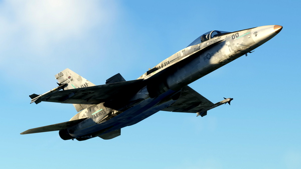 F/A-18C Legacy Hornet VMFA-314 Black Knights Digital (4K) - for Microsoft Flight Simulator