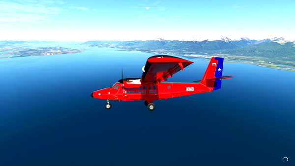 FACH-933 - Fuerza Aérea de Chile-DHC6-300_Wheels_Pax & Ski Cargo - for Microsoft Flight Simulator