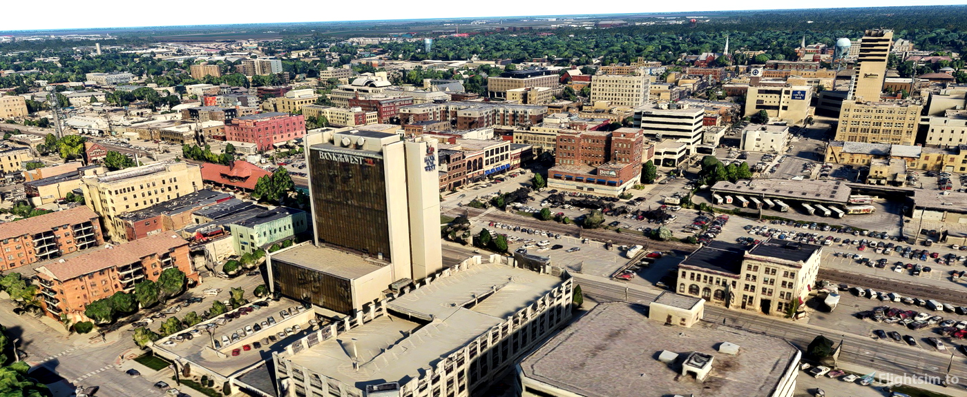 Fargo ND USA for Microsoft Flight Simulator MSFS