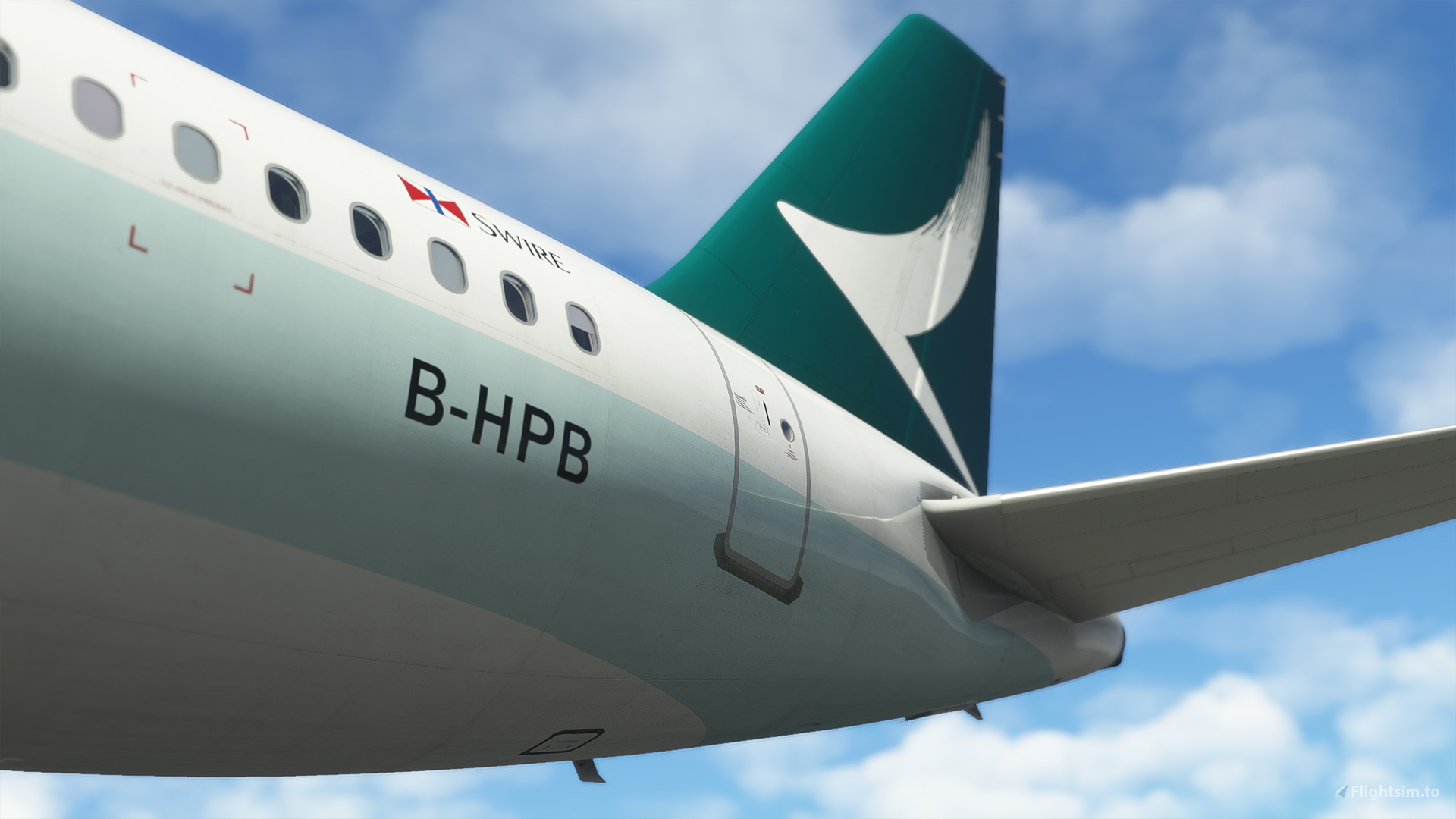 Fenix Cathay Pacific B-HPB 8K & 4K For Microsoft Flight Simulator | MSFS