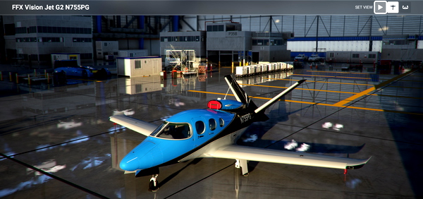 FFX Vision Jet G2+ repaint - for Microsoft Flight Simulator