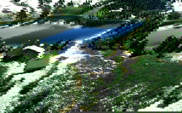 FIVE POLISH PONDS VALLEY SHELTER - for Microsoft Flight Simulator