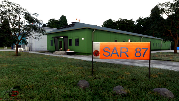 Fliegerhorst Holzdorf mit Luftrettungszentrum SAR 87 ETSH - for Microsoft Flight Simulator