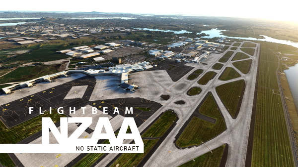 Flightbeam NZAA Auckland - No Static Aircraft - for Microsoft Flight Simulator