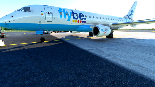 FlightSim Studio - E-Jets 175 Flybe.com - for Microsoft Flight Simulator