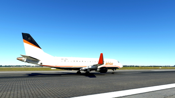 Flightsim Studios E175 - Jetgo Australia (VH-JTG) - for Microsoft Flight Simulator