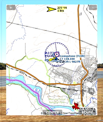 Flow Pro Widget: Little NavMap - for Microsoft Flight Simulator