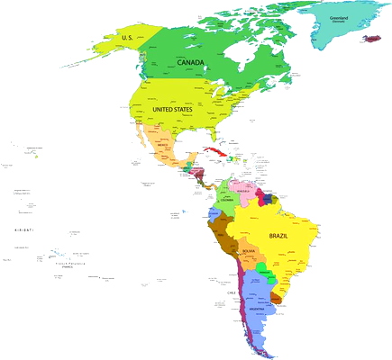 Fly Around North America and South America - for Microsoft Flight Simulator