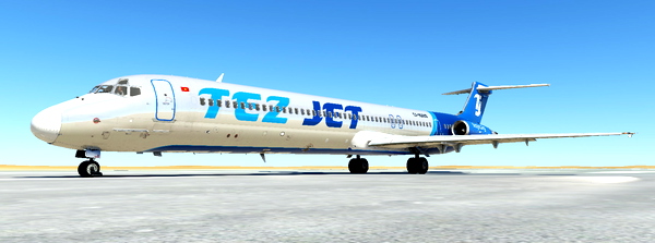 Fly The Maddog X MD-83 TezJet - for Microsoft Flight Simulator