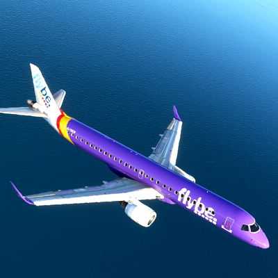 Flybe Embraer 195 (Virtualcol) - for Microsoft Flight Simulator