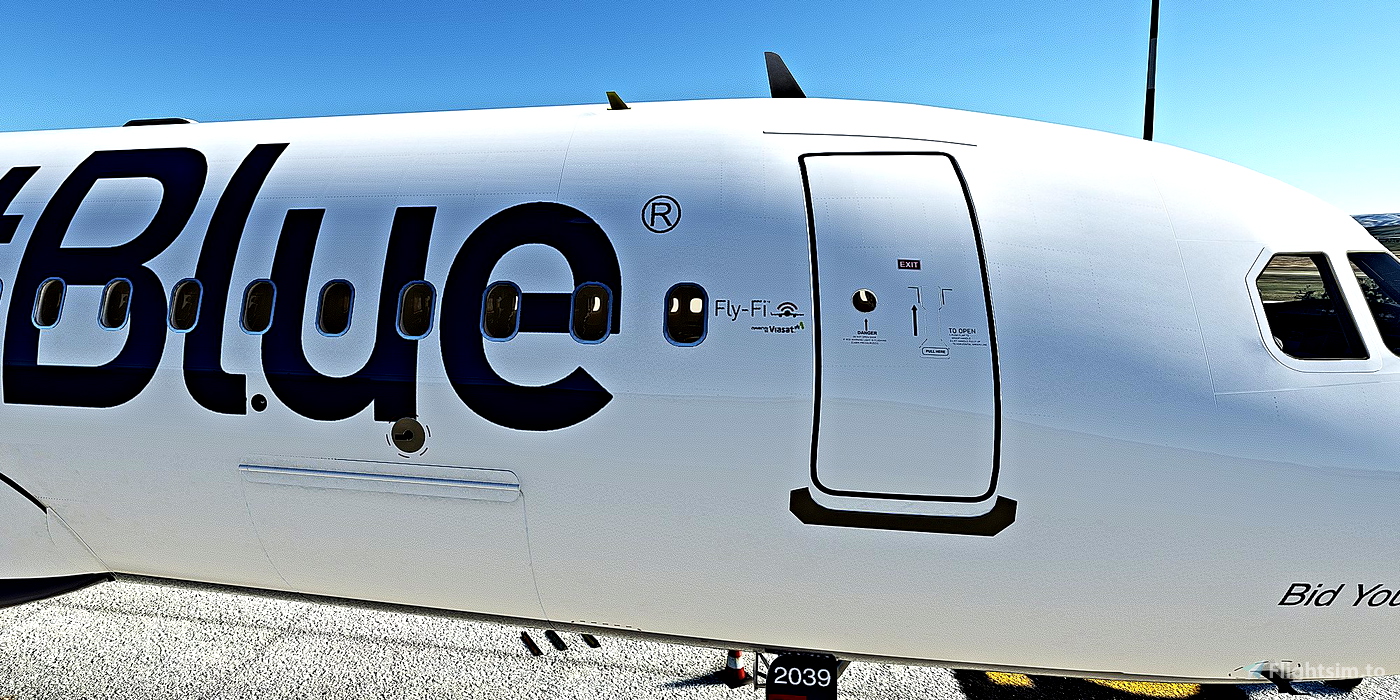 [A32NX] FlyByWire | Airbus A320neo JetBlue N2039J 8k for Microsoft ...