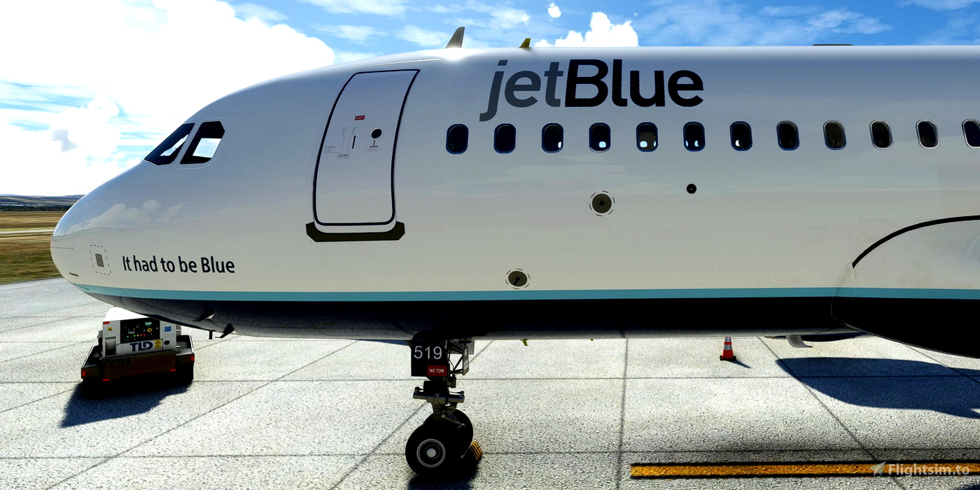 [A32NX] FlyByWire | Airbus A320neo JetBlue N519JB 8k for Microsoft ...