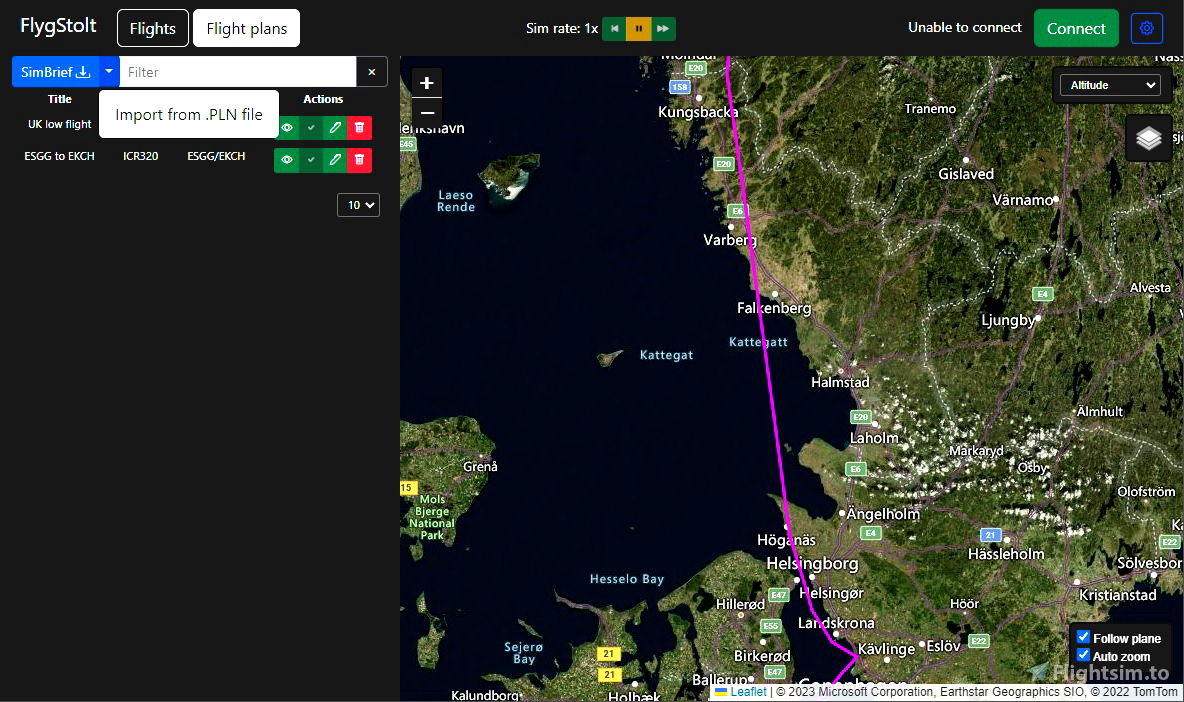 GitHub - Rybeusz100/msfs-google-maps: A web app that allows to monitor your  flight on an interactive map from any device with a web browser.