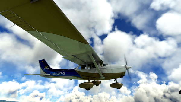 Flying - Escuela de Aviación HK-5187-G - for Microsoft Flight Simulator
