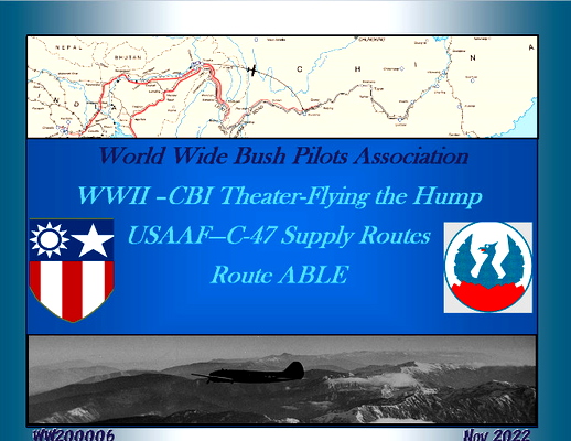 Flying the Hump- CBI-C-47 Supply Routes - Route ABLE - for Microsoft Flight Simulator