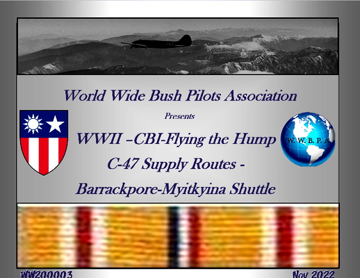 Flying the Hump- CBI-C-47 Supply Routes-Barrackpore-Myitkyina Shuttle - for Microsoft Flight Simulator