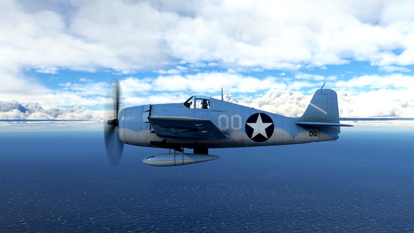 FlyingIron F6F No.00 Cdr James Flatley - for Microsoft Flight Simulator