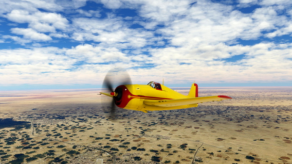 FlyingIron F6F Racing Livery - for Microsoft Flight Simulator