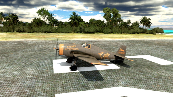 FlyingIron Simulations F6F "Warbird Wednesday" Livery - for Microsoft Flight Simulator