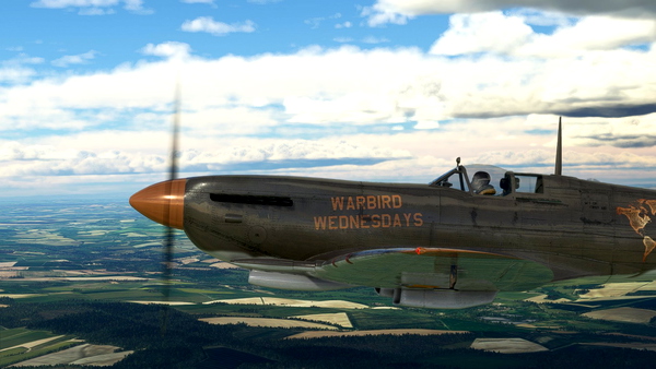 FlyingIron Simulations Spitfire "Warbird Wednesday" Livery - for Microsoft Flight Simulator