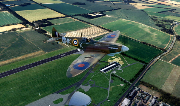Flyingiron Spitfire IIa Borough of Lambeth - for Microsoft Flight Simulator