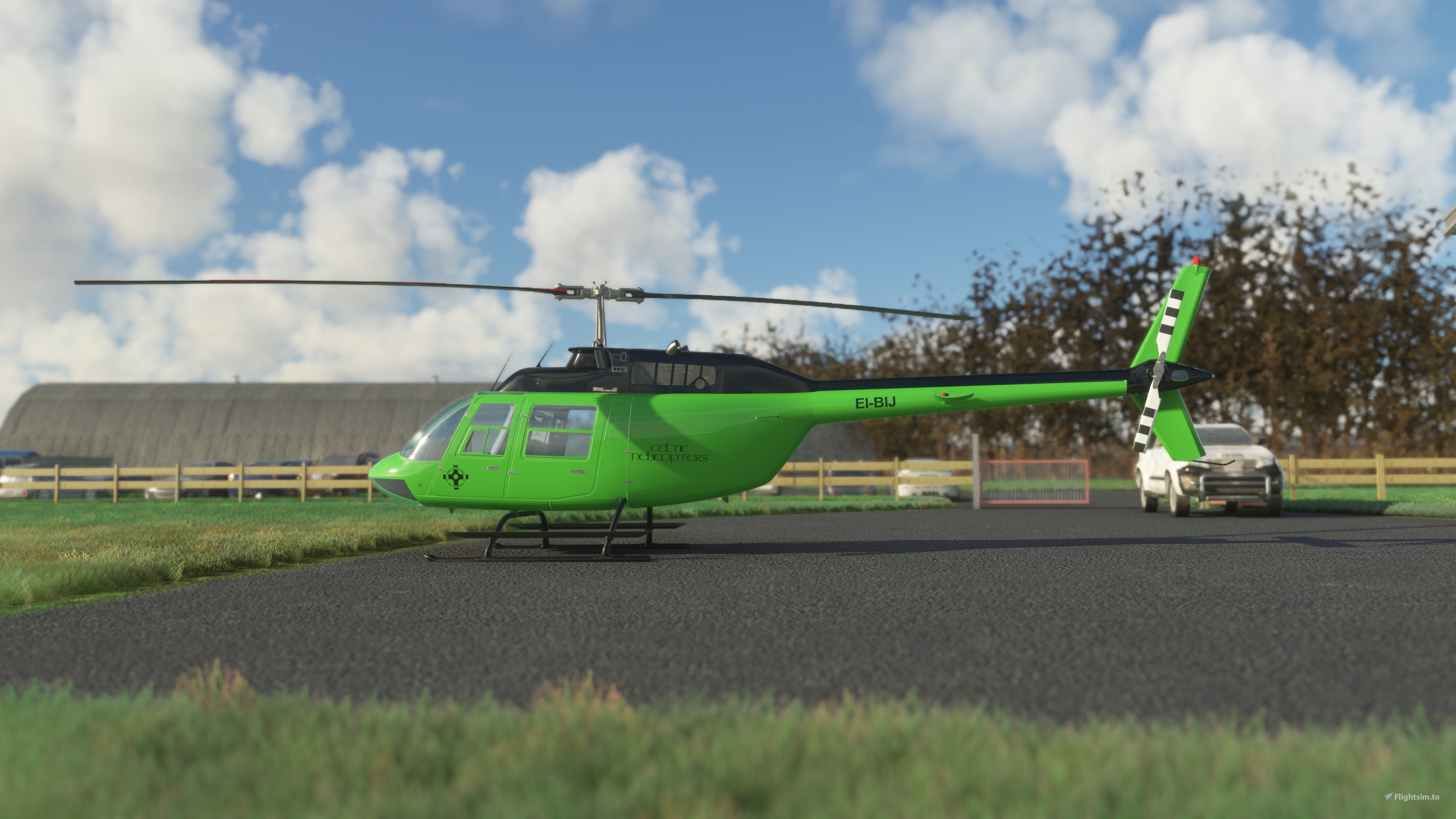 FlyInside B206 Celtic Helicopters EI-BIJ For Microsoft Flight Simulator ...