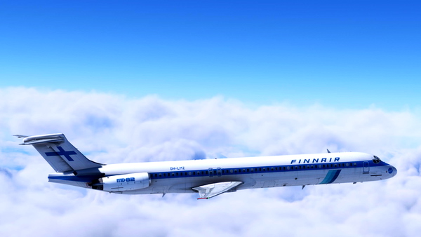 Fly The Maddog X — Finnair MD-82 OH-LMZ - for Microsoft Flight Simulator