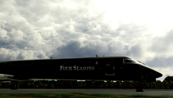 Four Seasons Aspen ASCENSION "2023 livery" "CRJ-1000" Aerosoft | 6K - for Microsoft Flight Simulator