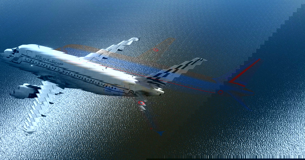 France Air Force "Esterel" (ET 3/60) "1993 livery" Fenix A320 Ceo with cabin - for Microsoft Flight Simulator