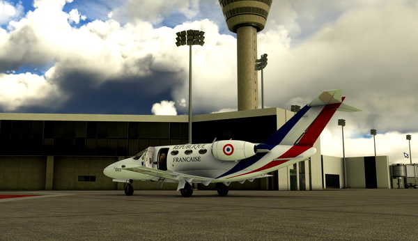 French Government repaint for Cessna Citation Mustang - for Microsoft Flight Simulator