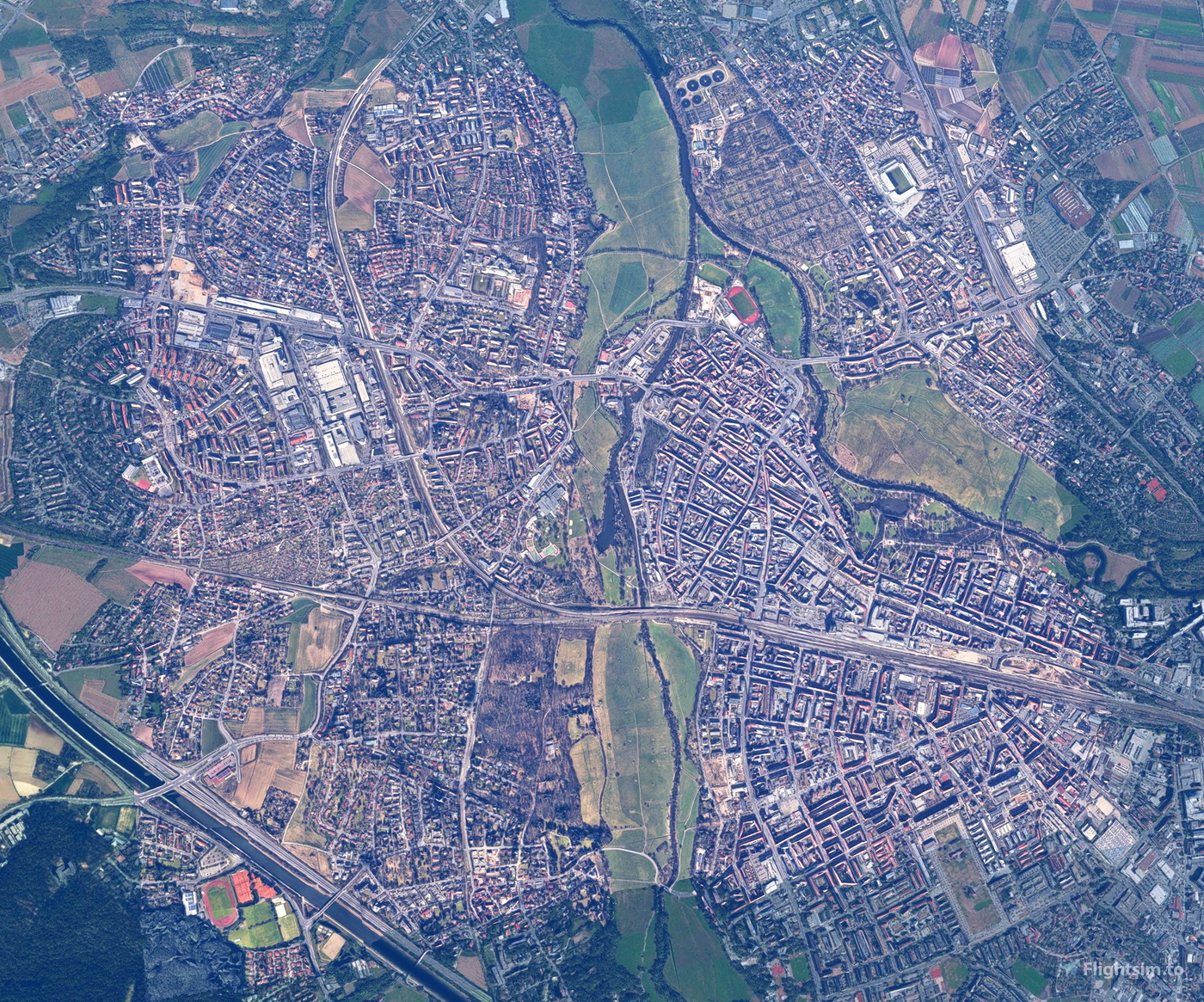 Fürth - Germany for Microsoft Flight Simulator | MSFS