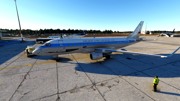 FSS - E-Jets 175 LOT Polish Airlines Retro - for Microsoft Flight Simulator