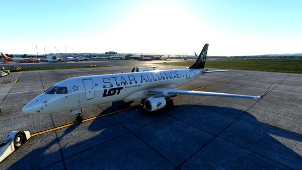 FSS - E-Jets 175 LOT Polish Airlines Star Alliance - for Microsoft Flight Simulator