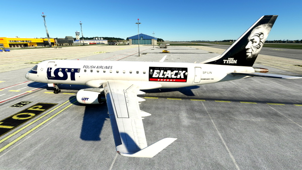 FSS - E-Jets 175 LOT Polish Airlines Mike Tyson - for Microsoft Flight Simulator