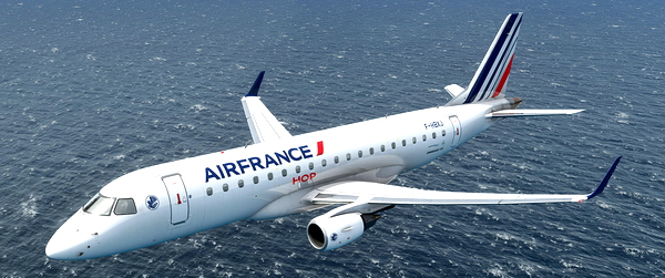 FSS E175 - Air France F-HBXJ 2023 - for Microsoft Flight Simulator