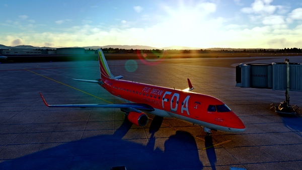 FSS E175 Fuji Dream Airlines JA01FJ - for Microsoft Flight Simulator