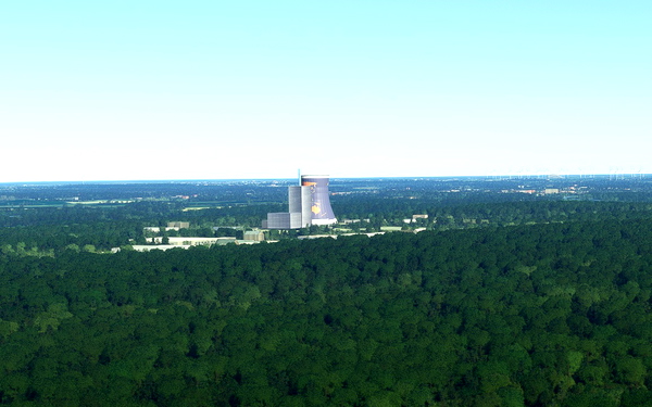 Funpark Meppen, Powerplant Hüntel - for Microsoft Flight Simulator