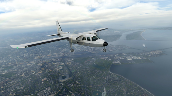 GARDA Air Support Unit Defender 4000 "254" - for Microsoft Flight Simulator