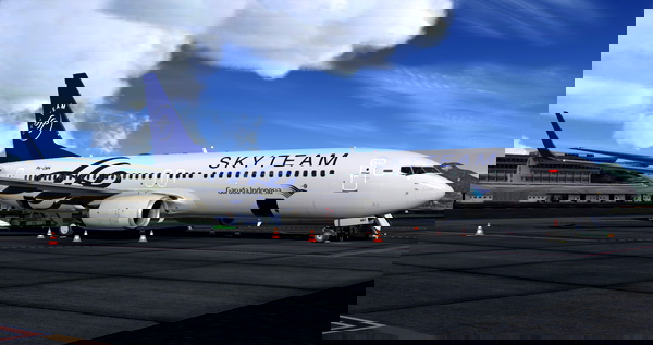 Garuda Indonesia (Skyteam c/s) / PK-GMH - for Microsoft Flight Simulator