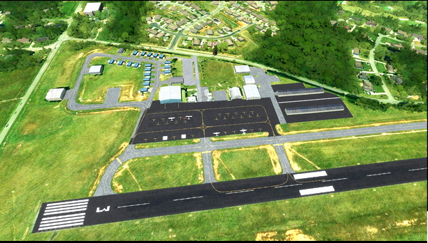 Gastonia (KAKH) - for Microsoft Flight Simulator