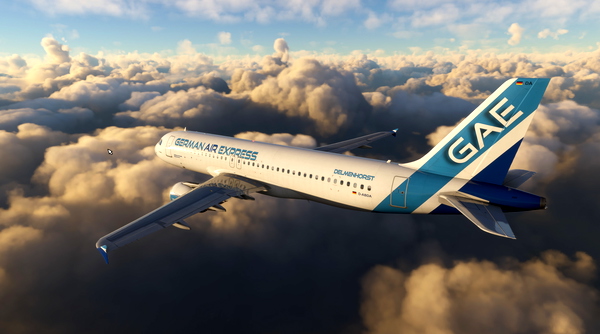 German Air Express VA - Fenix A320 Livery Pack - for Microsoft Flight Simulator