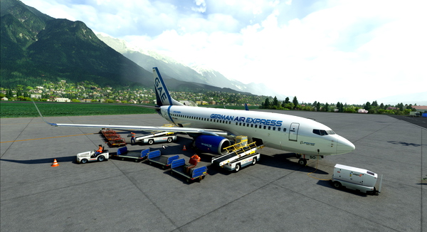 German Air Express VA - PMDG 737-700 BW & SSW Livery Pack - for Microsoft Flight Simulator