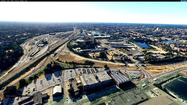 Ghent City (Gand) PART 2/2 - for Microsoft Flight Simulator