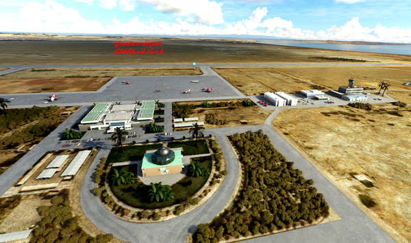 Gheshm airport ( OIKQ) فرودگاه جزیره قشم - for Microsoft Flight Simulator