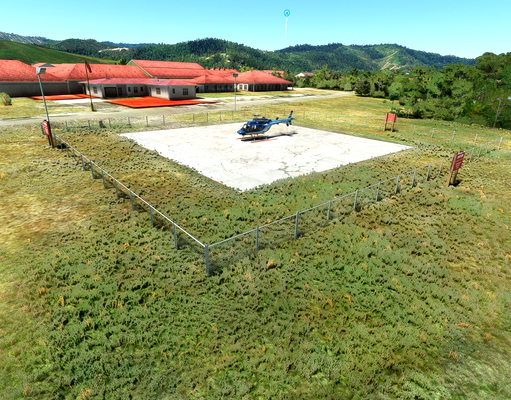 Gisborne Hospital Heliport NZJG - for Microsoft Flight Simulator