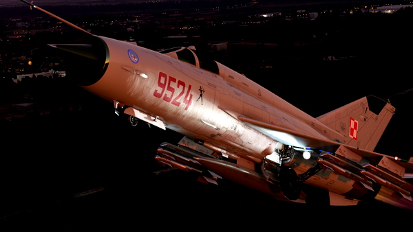 GKS MiG-21 "9524" Polish Air Force - for Microsoft Flight Simulator
